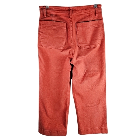 Madewell Emmett Wide Leg Cropped Pants in 26 - Picture 5 of 8